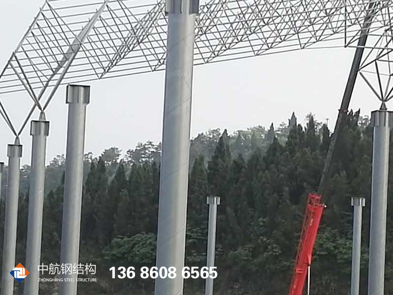 鋼構廠房網架工程案例