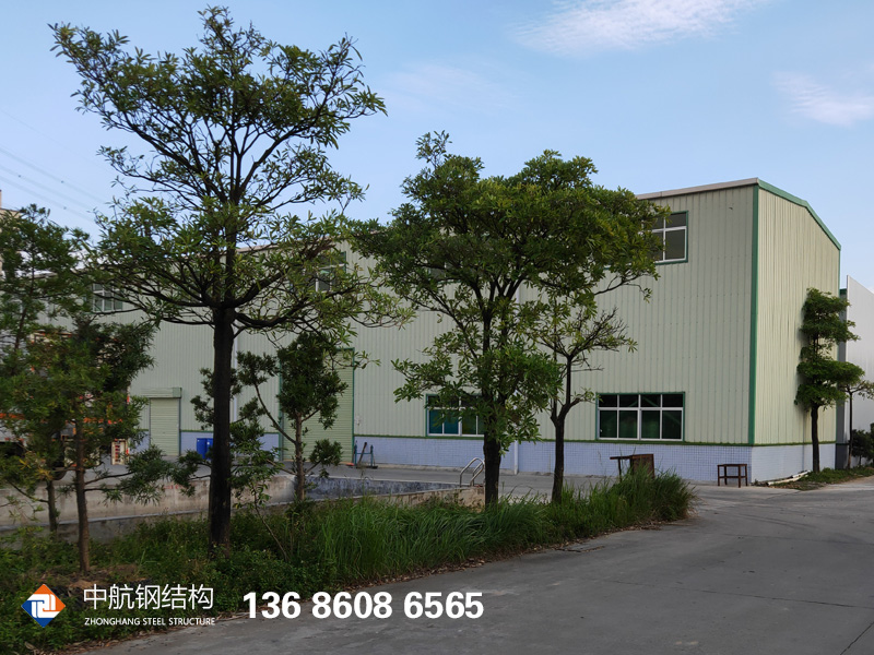 單層鋼結構工業廠房案例